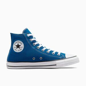 Snorkel Blue Converse High Tops